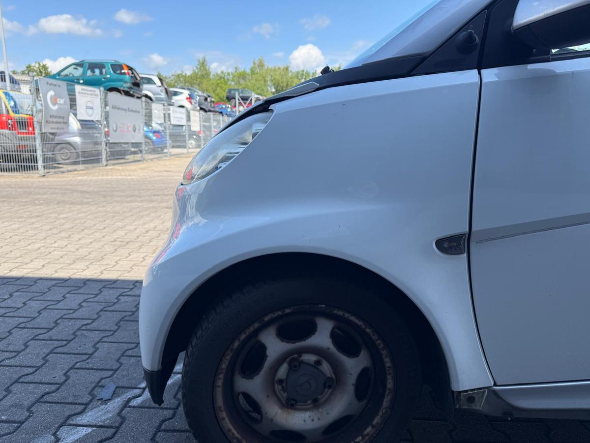 Smart Fortwo 451 Coupe original Kotflügel Seitenteil vorne links weiß BJ07